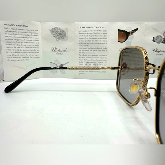 New! 👑CHOPARD IMPERIAL Sunglasses SCHG33S 2AMX, Authentic - Picture 11 of 16